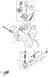 YQ50 Топливный бак