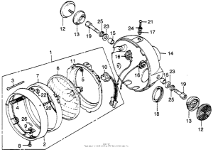  Headlight + headlight case