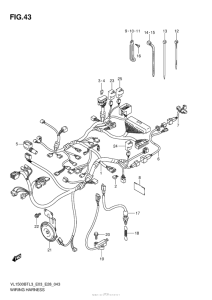 VL1500BT Wiring Harness (Vl1500Btl3 E28)