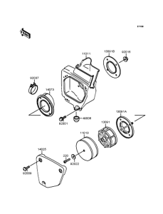 KX60 Воздушный фильтр