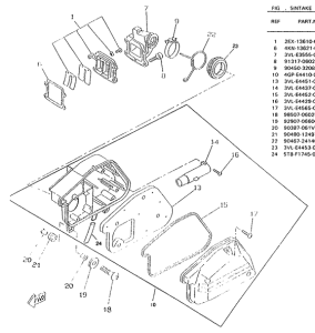 CW50RSP Впускная система
