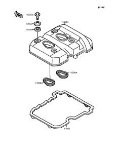 EL250 Крышка головки цилиндров
