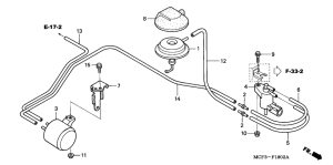 VTR1000SP Соленоид valve