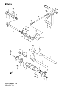GSX1400 Переключение передач