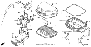  F3 air cleaner 95-96