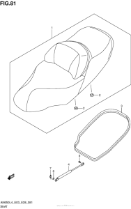 AN650Z Seat (An650L4 E33)