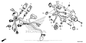 ST1300P (ABS) Кронштейн крепления 