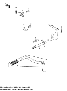 KE175 Переключатель передач