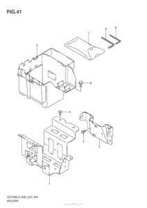 VZ1500 Держатель обтекателя