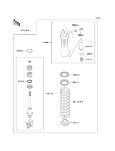 KX100 Амортизатор