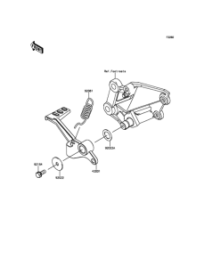 ER300 Педаль тормоза