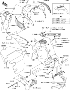 ZX636 Fuel tank(1 / 2)