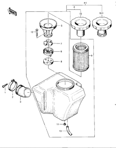 KZ400 Воздухоочиститель