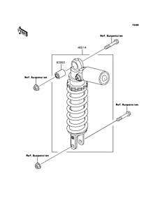 ZX1200 Амортизатор