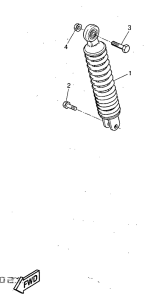YQ50 Задняя подвеска