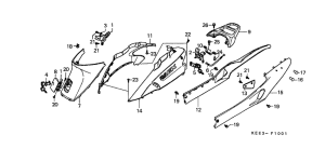SJ100 Крышка корпуса