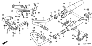 VT1100C2 Глушитель