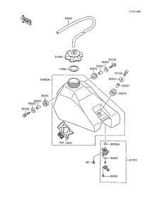  Топливный бак