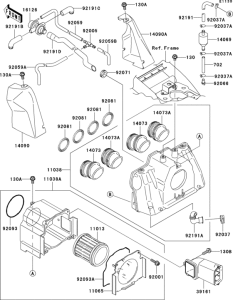 ZR1200 Воздушный фильтр