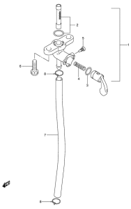 RM85 Топливный кран