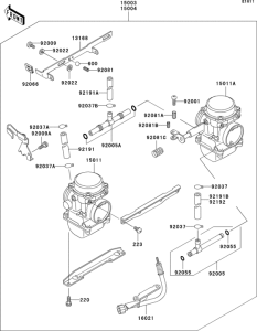 EN500 Карбюратор