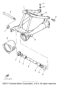 XZ550RJ Бугель