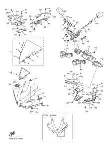 YZF-R1 Обтекатель 1