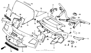 CH150 Ch150 handle cover 85