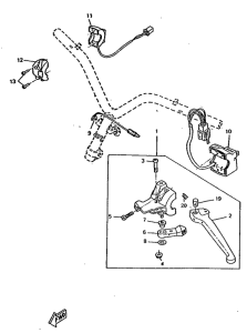 CW50RSX Interruptor de manija . palanc