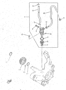 CW50RS Масляный насос