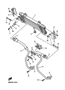 XJR1300C Масляный картер