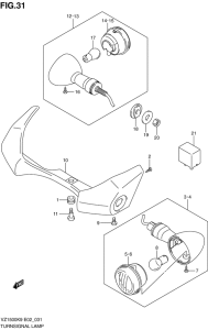 VZ1500 Поворотники