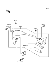 KX60 Глушитель