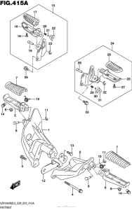VZR1800BZ Подножки