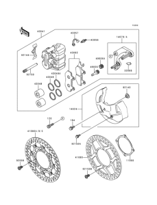  Передний тормоз