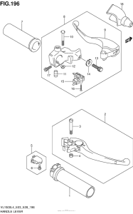 VL1500B Handle Lever (Vl1500Bl4 E33)
