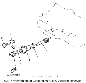 XJ650RJ Тахометр