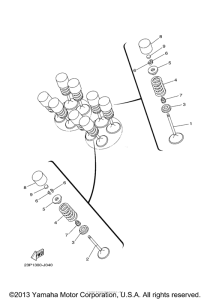 XT1200Z Клапана