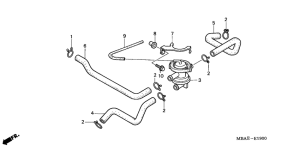 VT750C Воздушный клапан всасывания