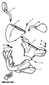 YQ50 Обтекатель 1