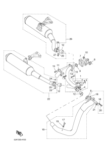 BT1100 Выхлопная система
