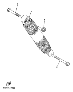 YN50R Задняя подвеска