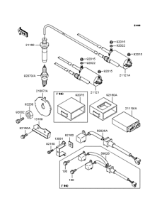 ZX900 Система зажигания