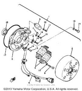 SR250TH Ac generator