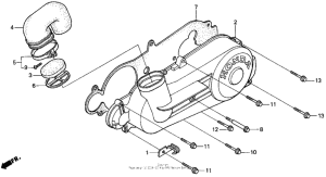 CH80 Облицовка левая сторона
