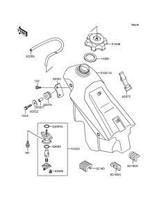  Топливный бак