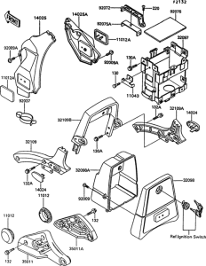  Короб для АКБ