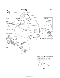 VN1700 Топливный бак