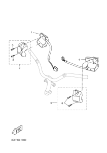 YQ50 Handle switch & lever