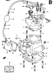 RG125 Цилиндр